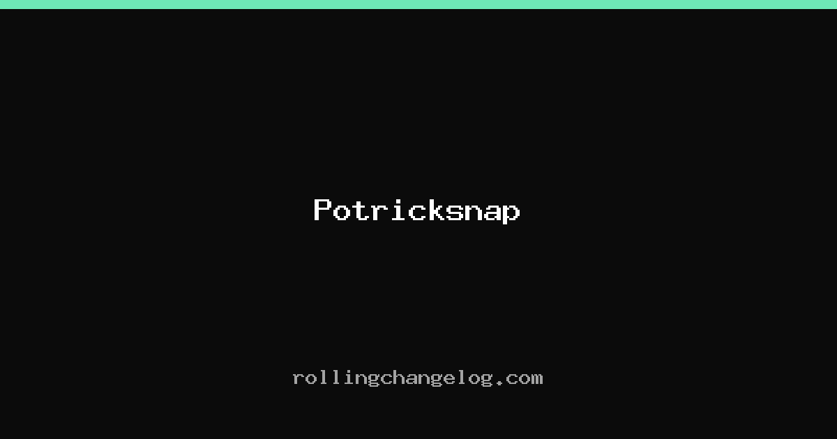 Potricksnap cover