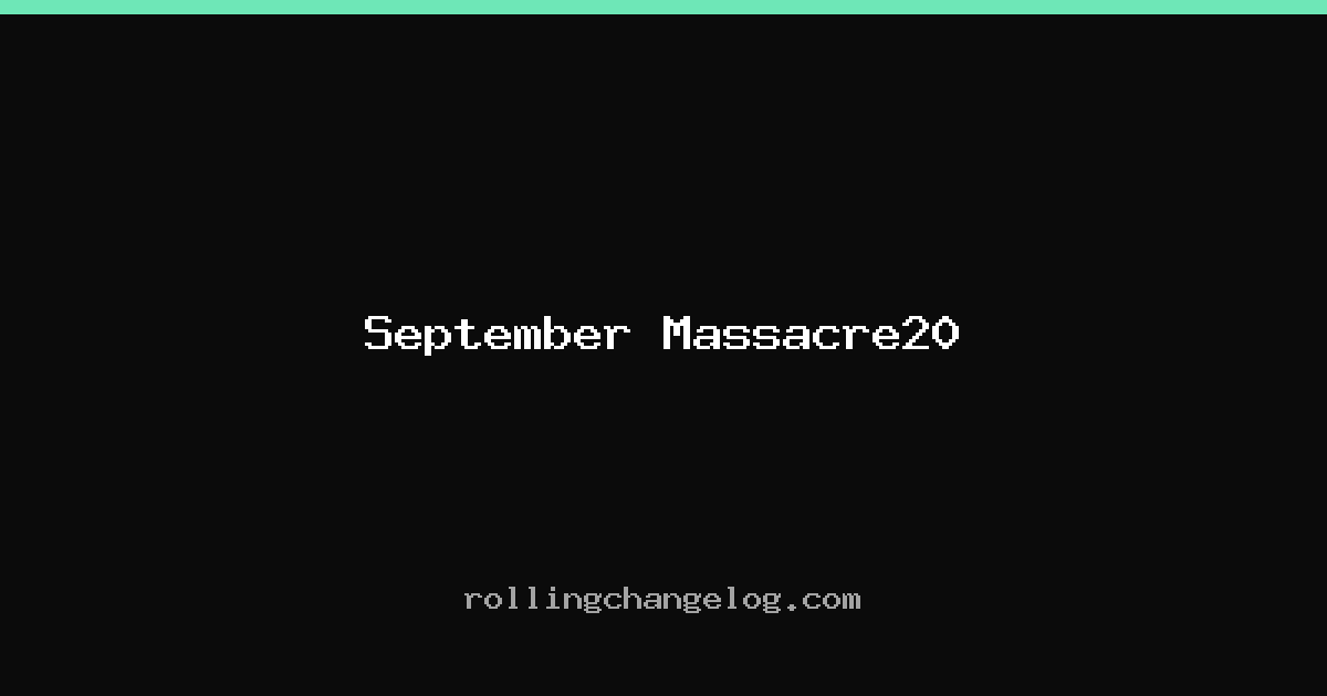 September Massacre20 cover