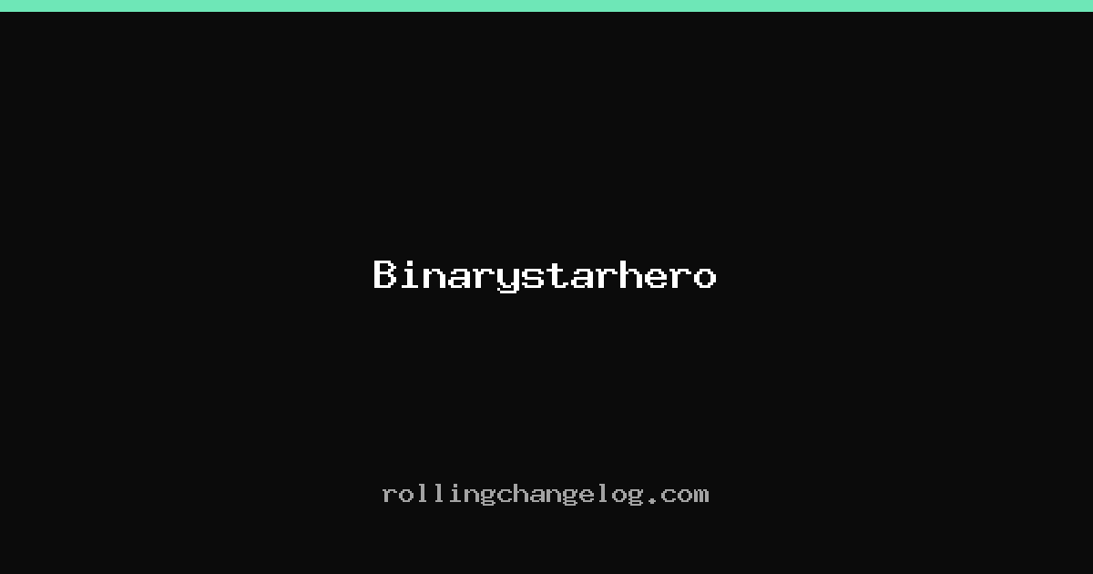 Binarystarhero cover