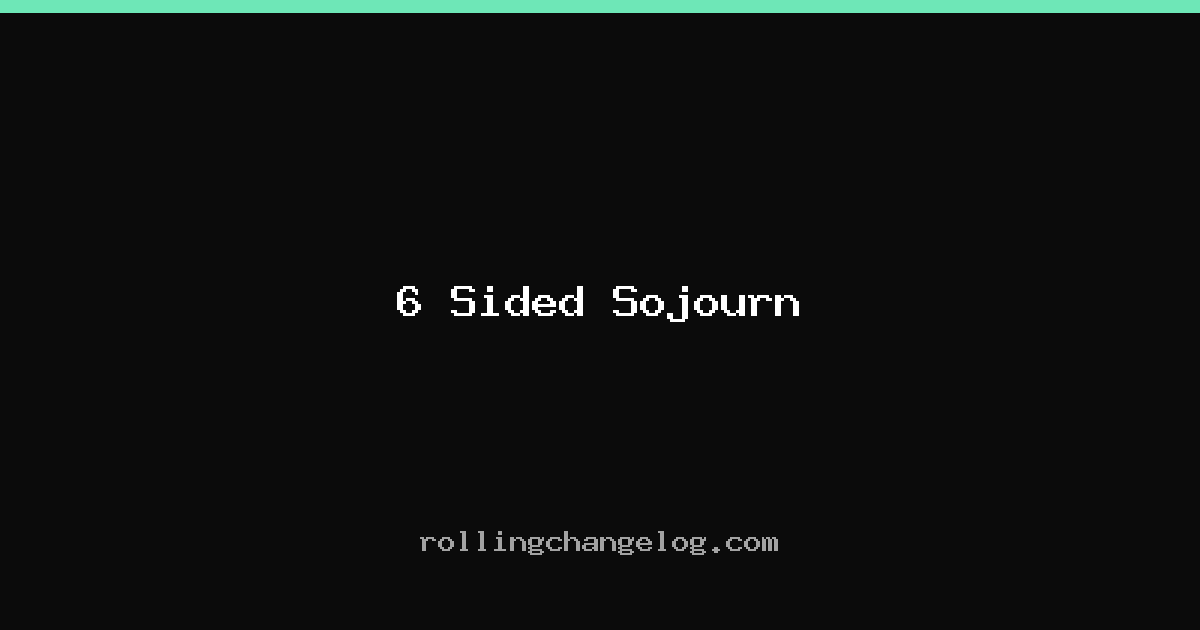 6 Sided Sojourn cover