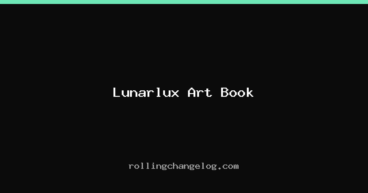 Lunarlux Art Book cover