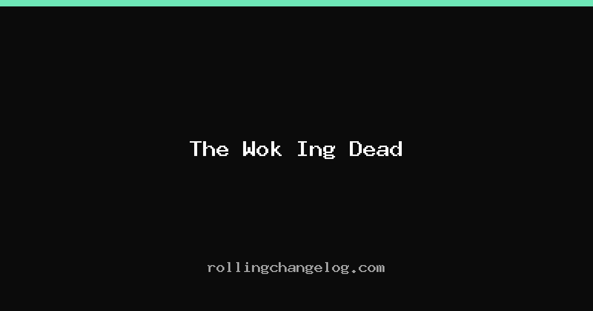 The Wok Ing Dead cover