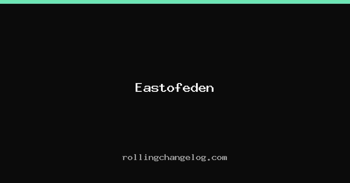 Eastofeden cover