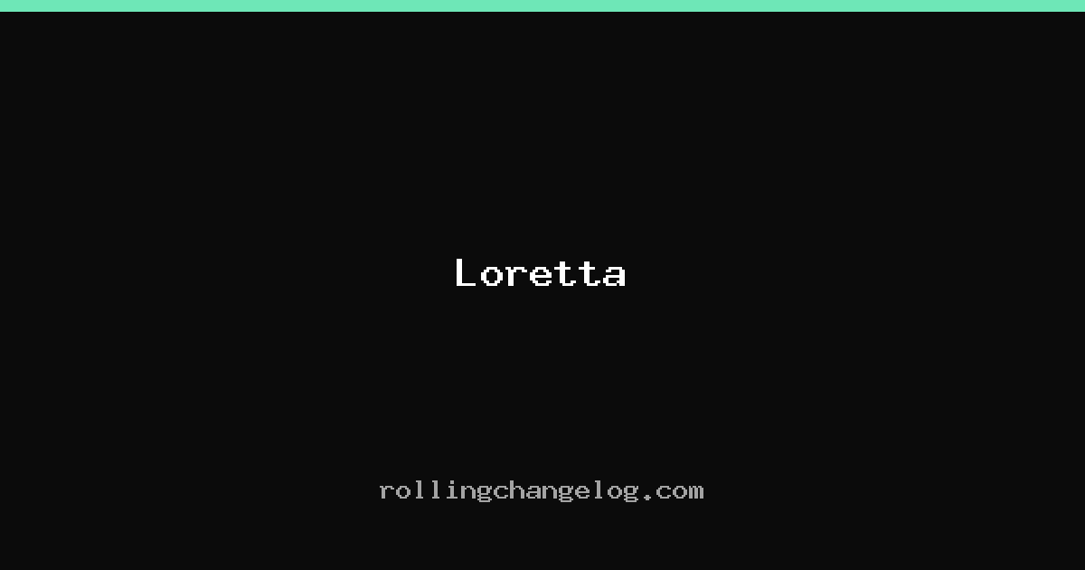 Loretta cover