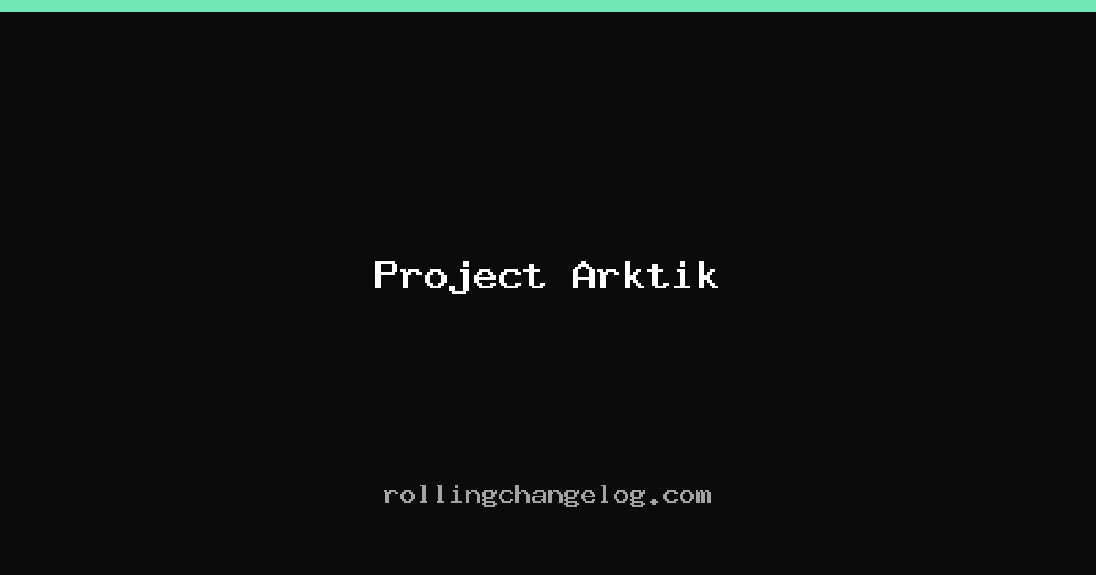 Project Arktik cover