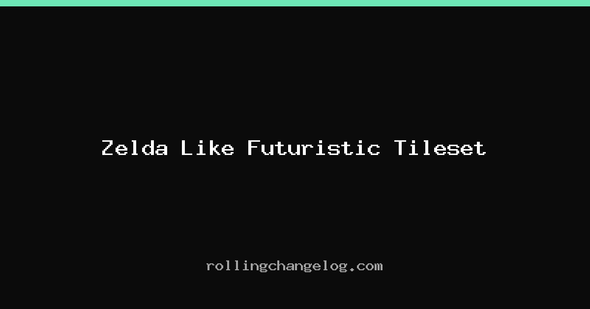 Zelda Like Futuristic Tileset cover