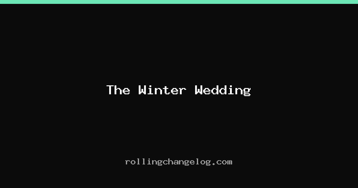 The Winter Wedding cover