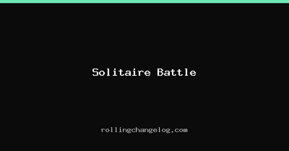 Solitaire Battle cover