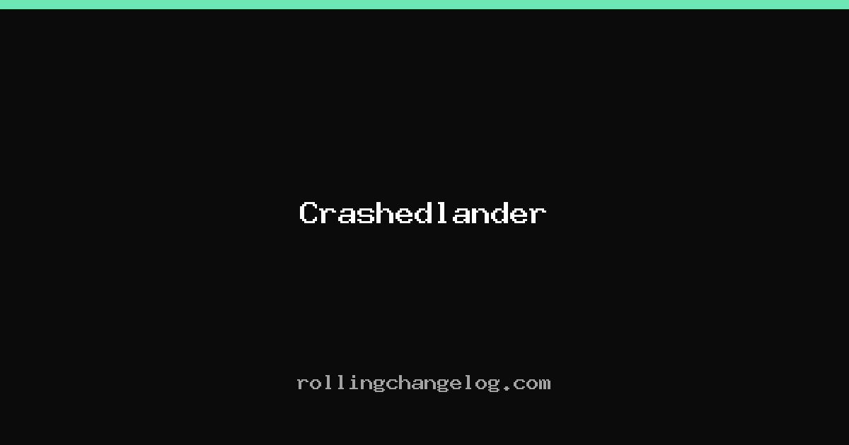 Crashedlander cover