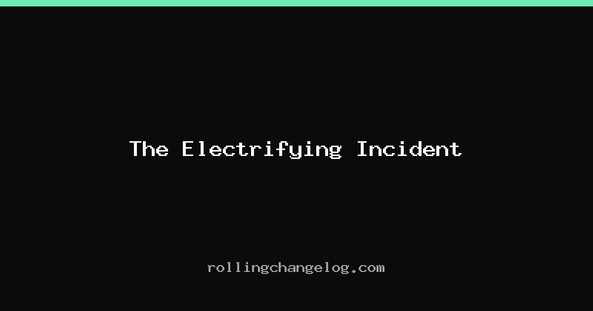 The Electrifying Incident cover