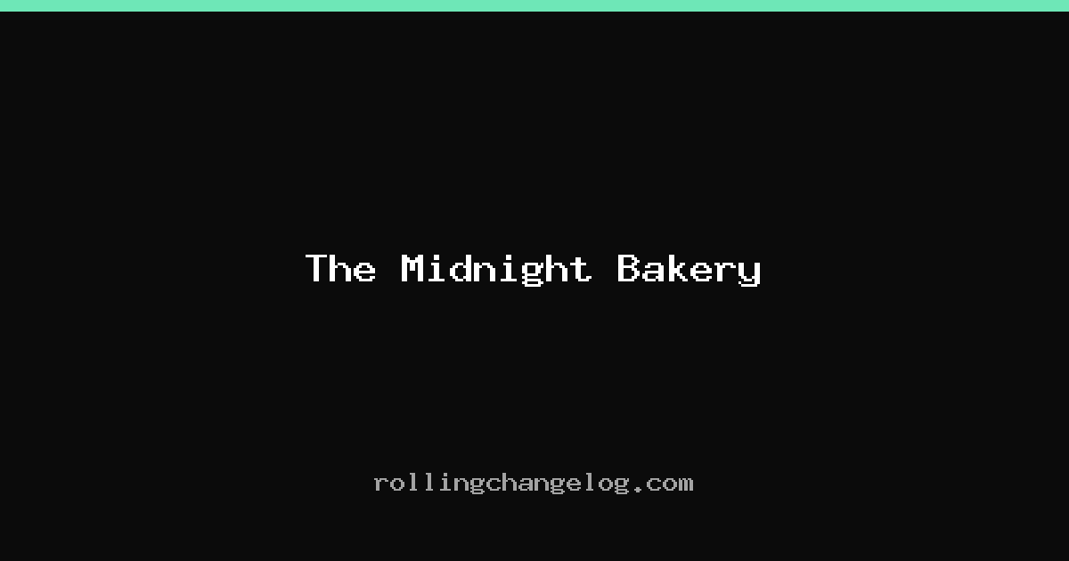 The Midnight Bakery cover