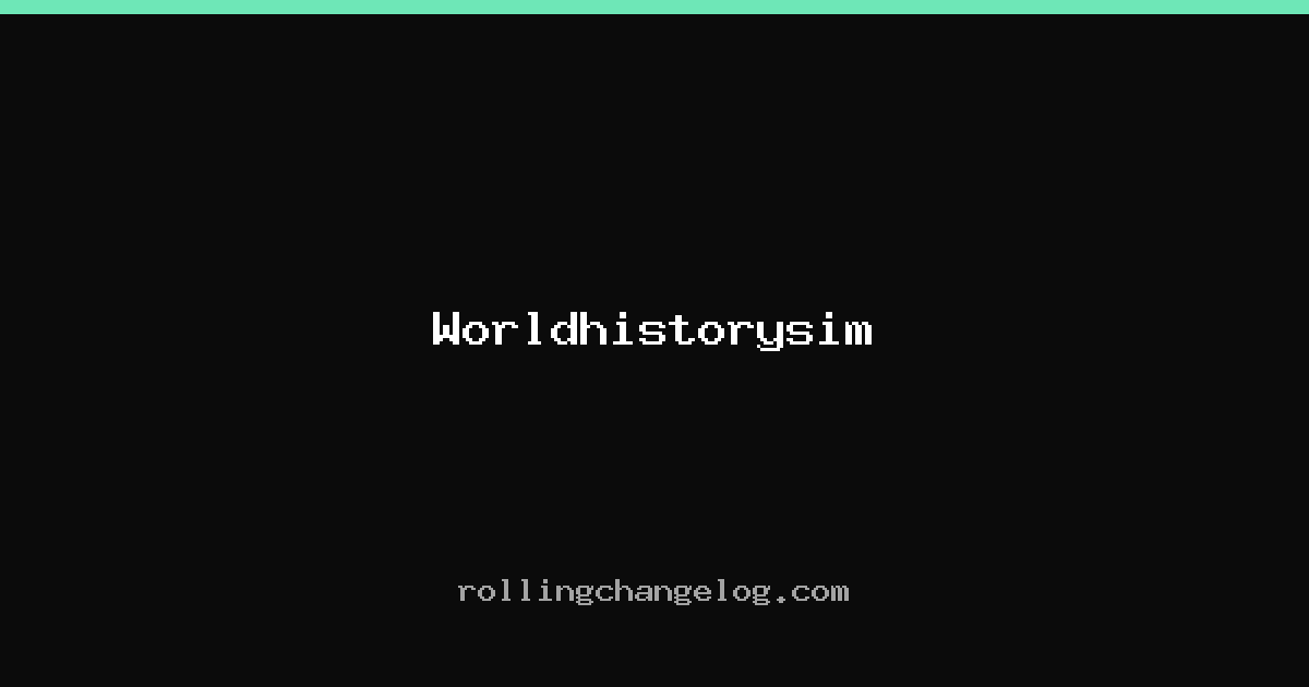 Worldhistorysim cover