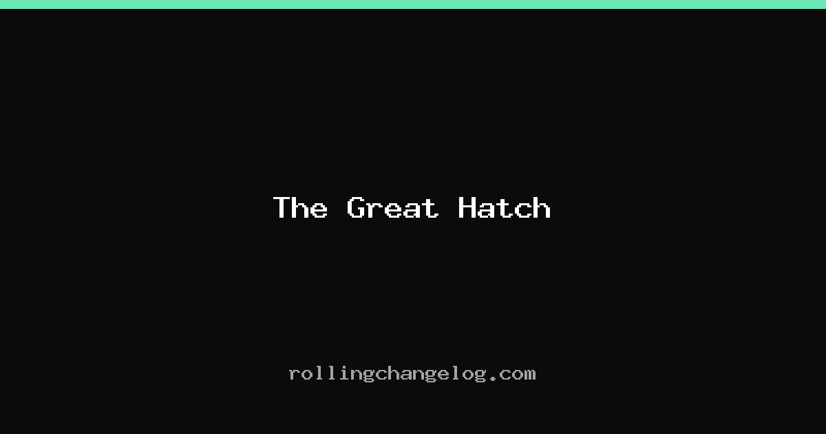 The Great Hatch cover