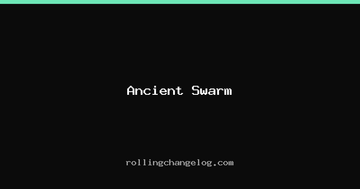 Ancient Swarm cover