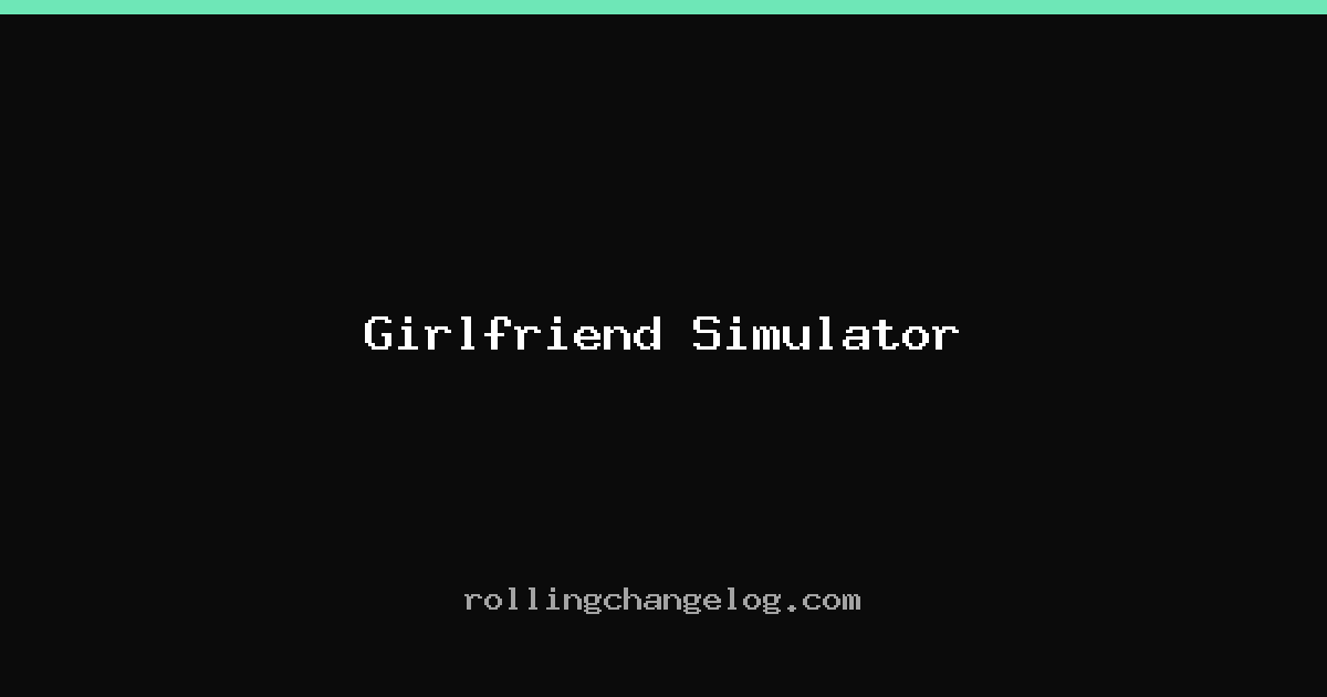 Girlfriend Simulator cover