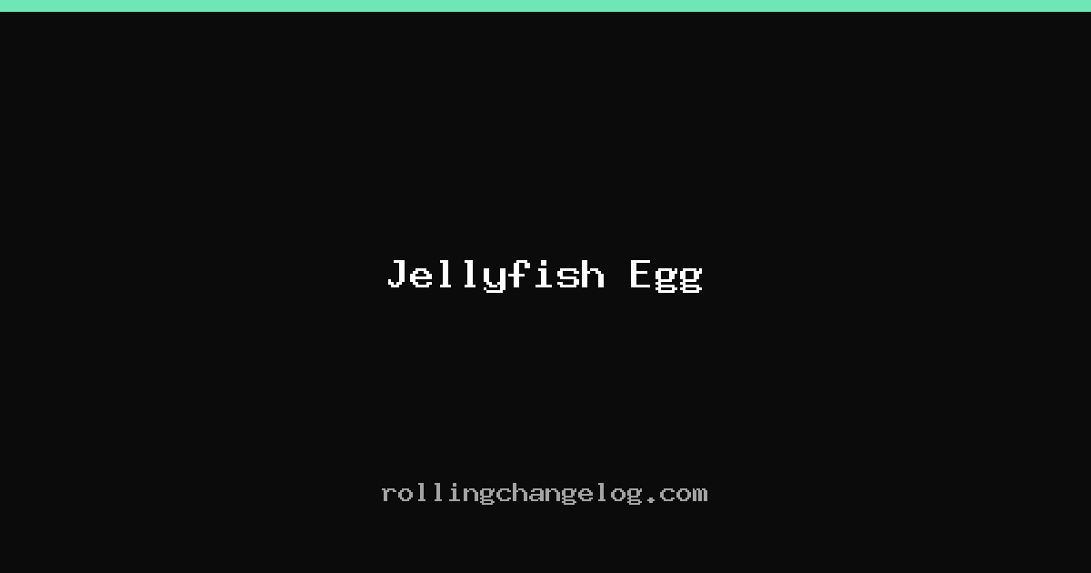 Jellyfish Egg cover