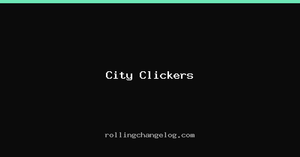 City Clickers cover