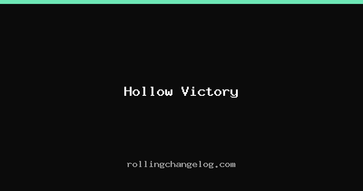 Hollow Victory cover