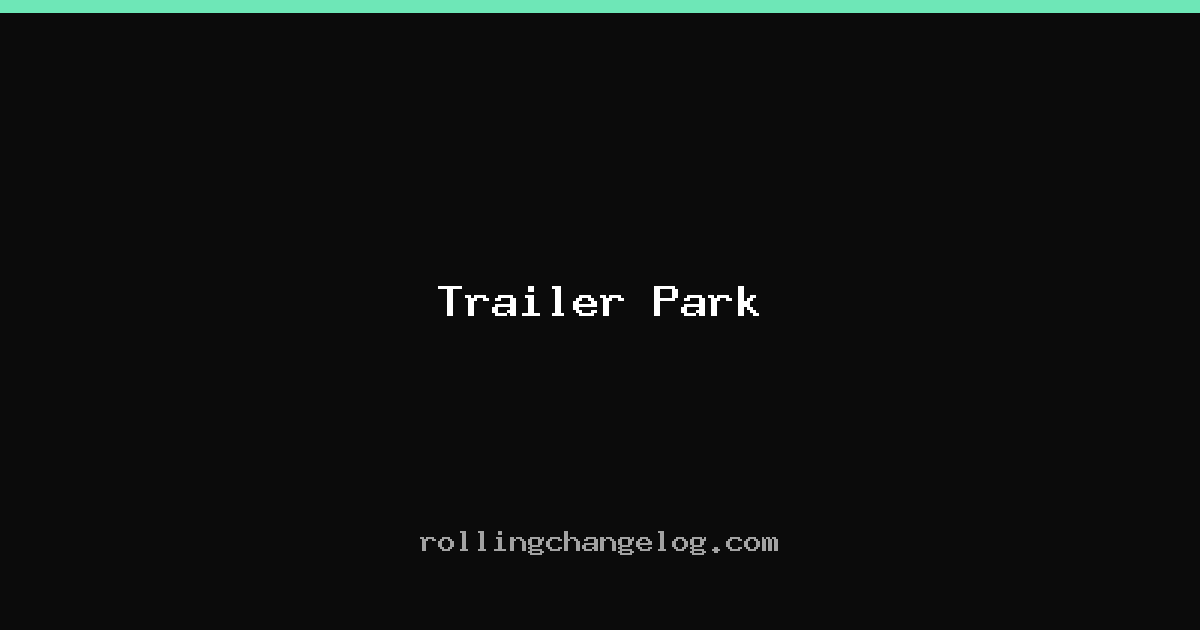 Trailer Park cover
