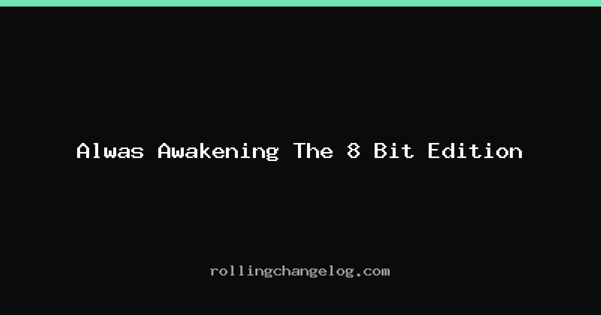 Alwas Awakening The 8 Bit Edition cover