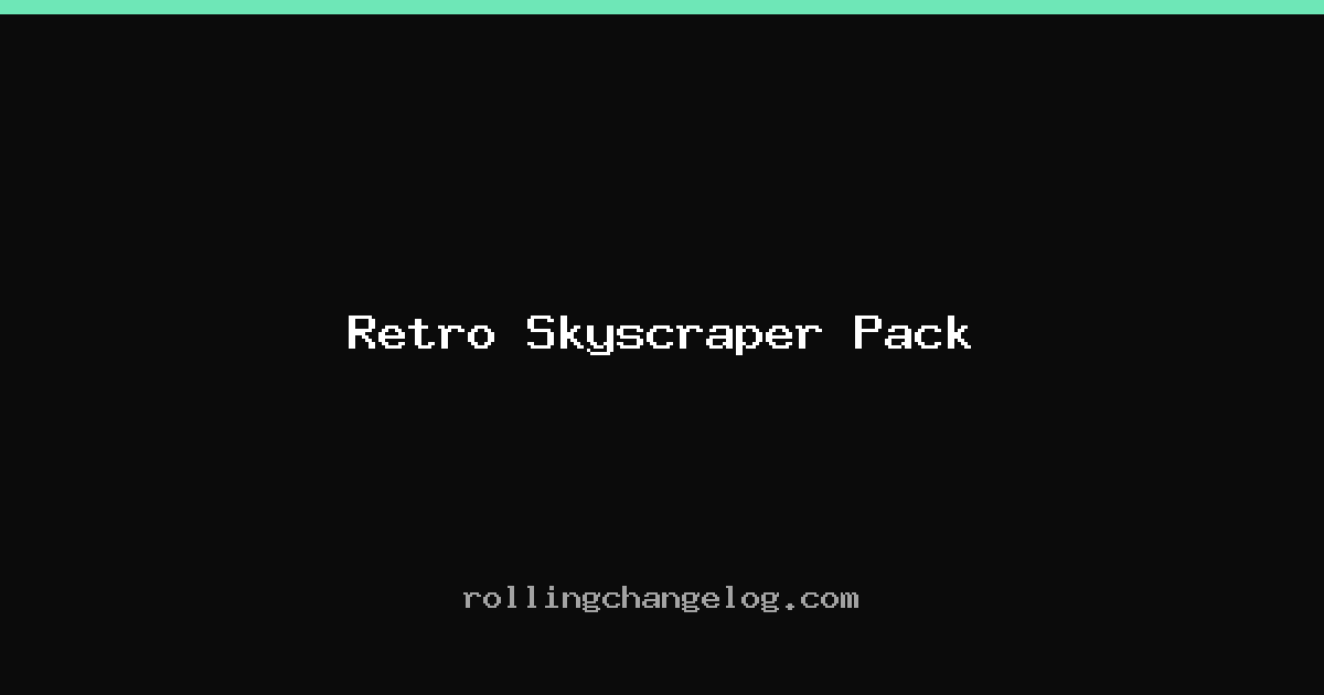 Retro Skyscraper Pack cover