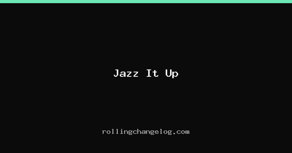 Jazz It Up cover