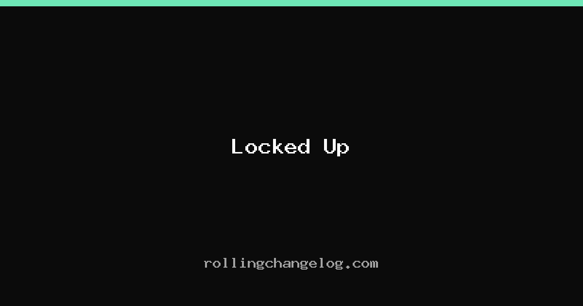 Locked Up cover
