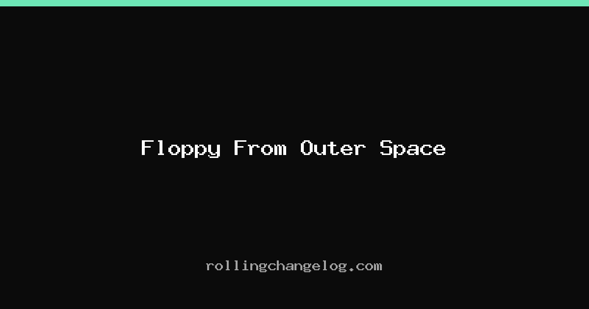 Floppy From Outer Space cover