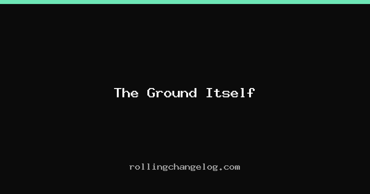 The Ground Itself cover