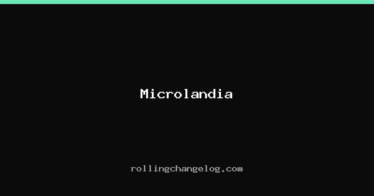 Microlandia cover