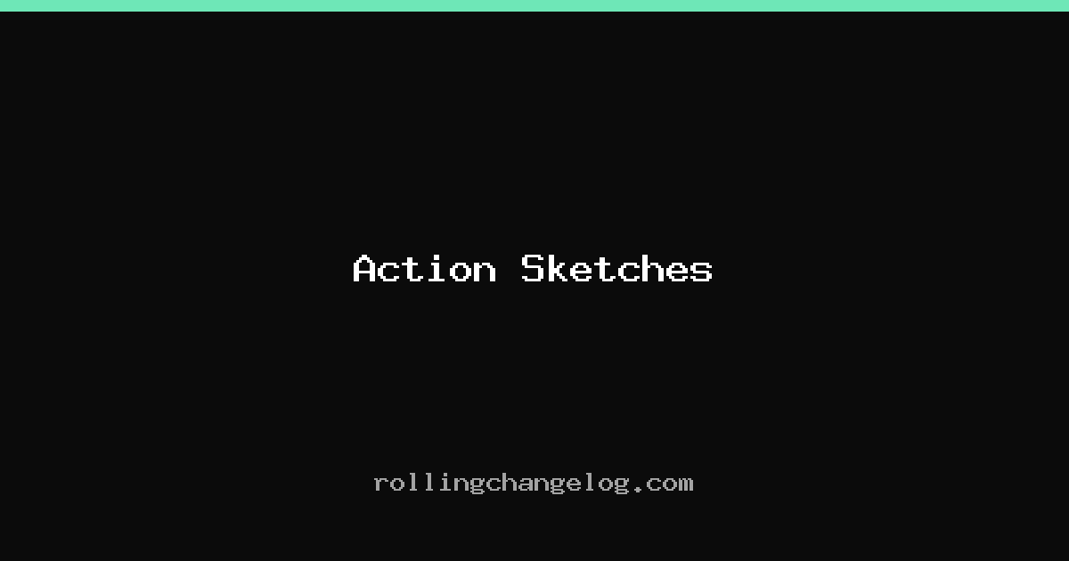 Action Sketches cover