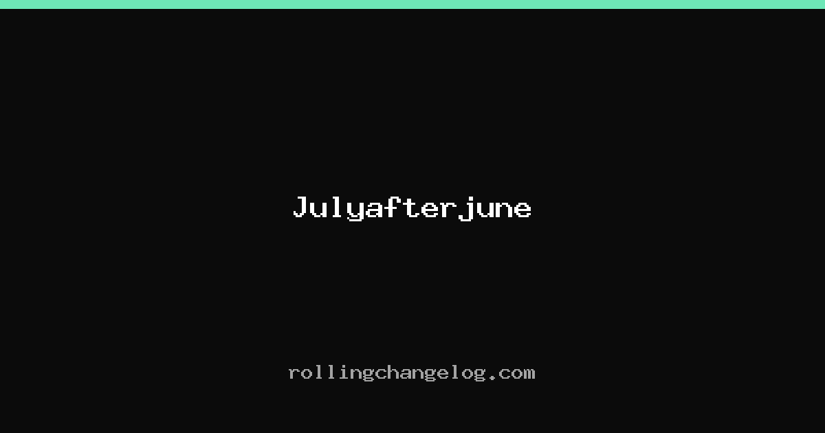 Julyafterjune cover