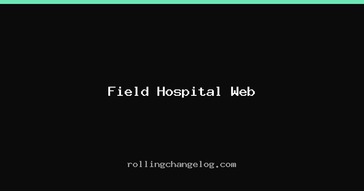 Field Hospital Web cover