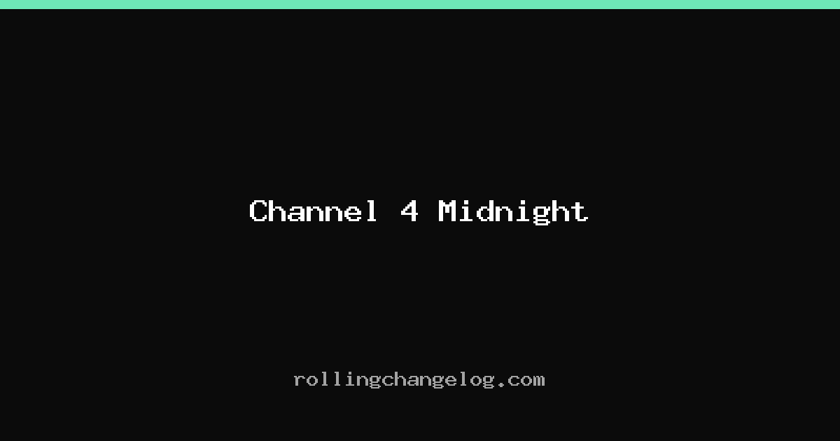 Channel 4 Midnight cover