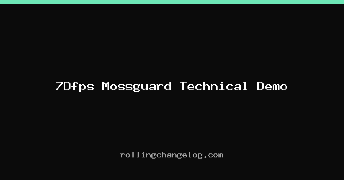 7Dfps Mossguard Technical Demo cover