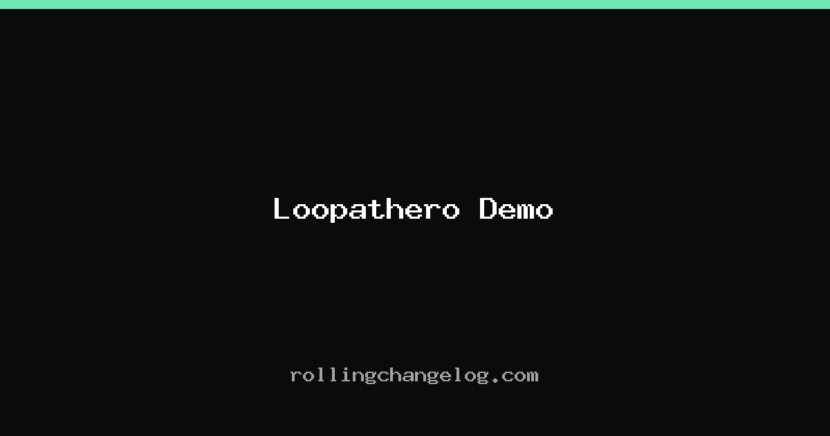Loopathero Demo cover