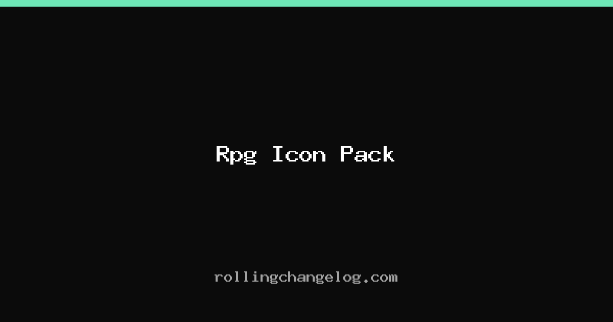 Rpg Icon Pack cover