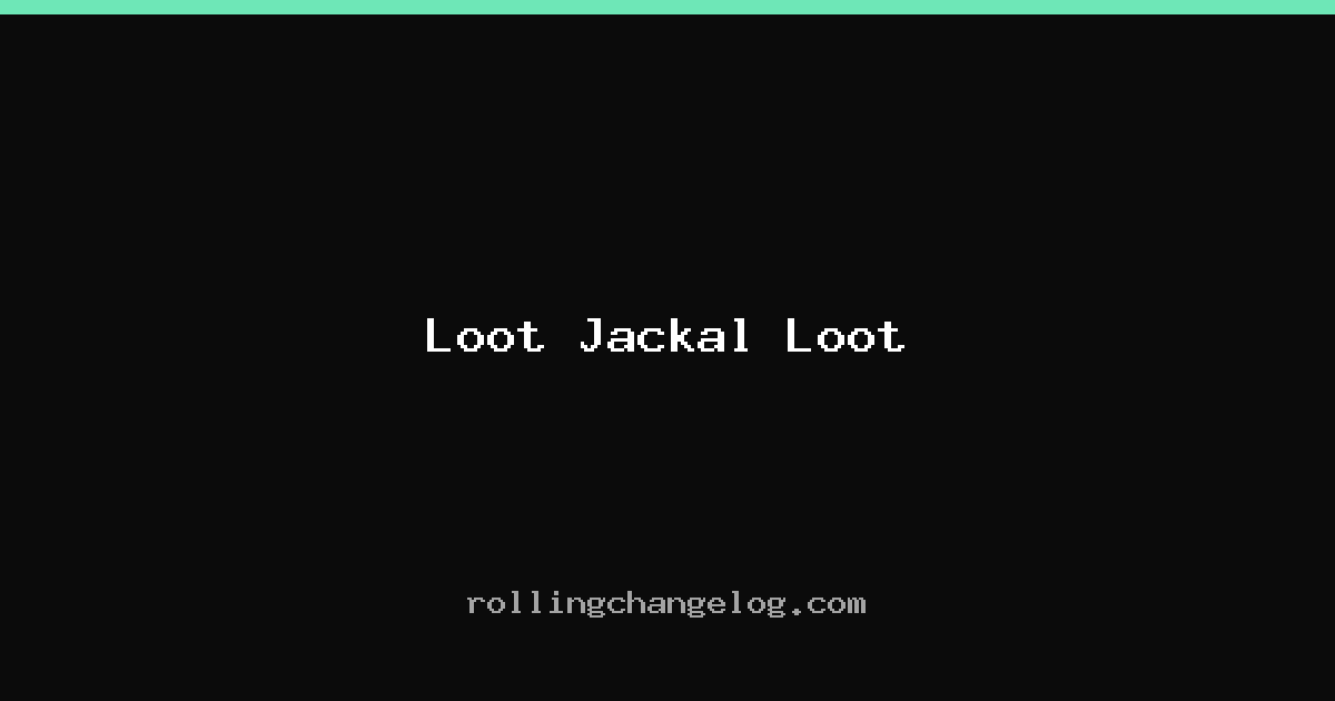 Loot Jackal Loot cover