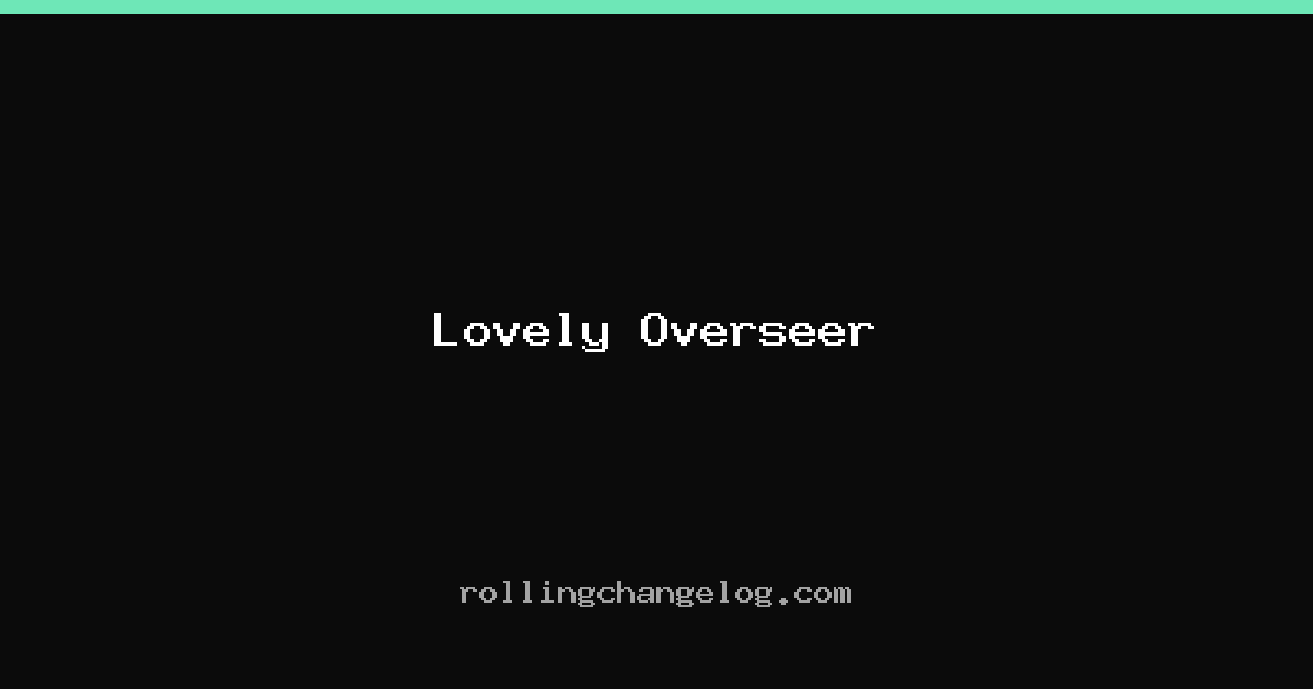 Lovely Overseer cover