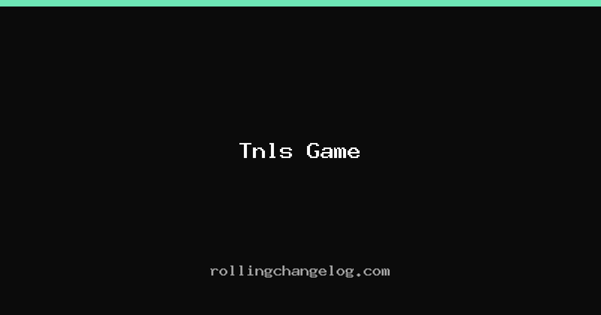 Tnls Game cover
