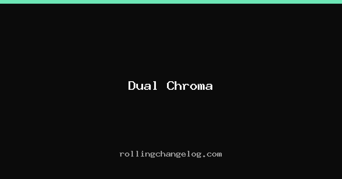 Dual Chroma cover
