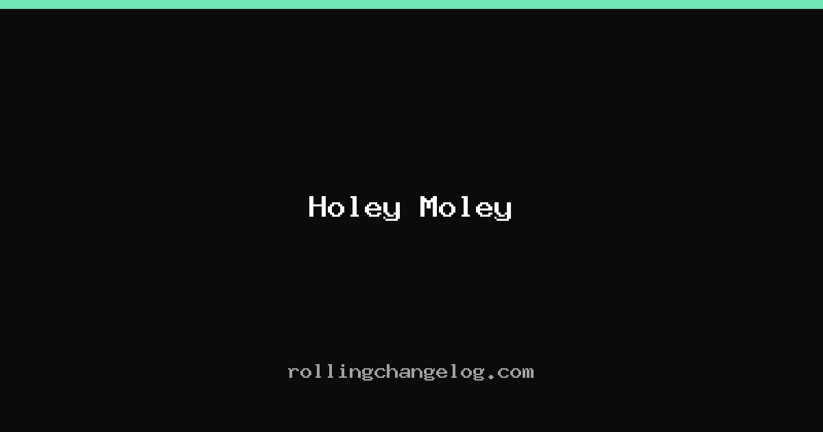 Holey Moley cover