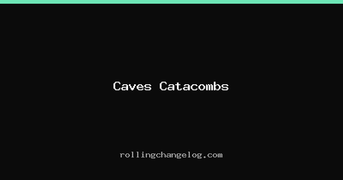 Caves Catacombs cover