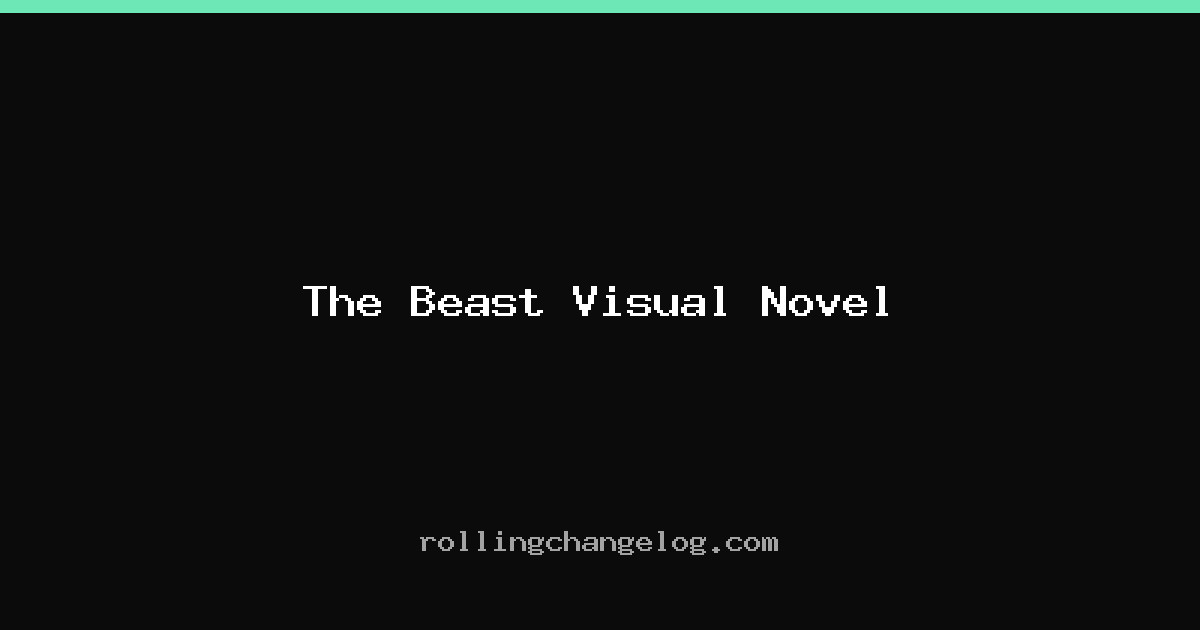 The Beast Visual Novel cover