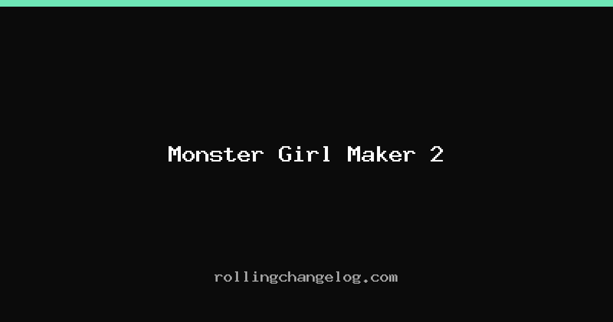 Monster Girl Maker 2 cover