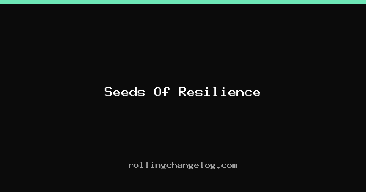 Seeds Of Resilience cover