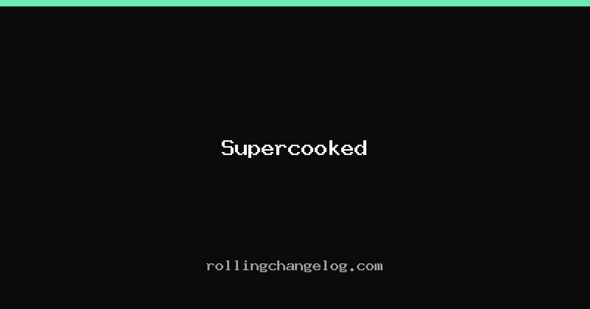 Supercooked cover