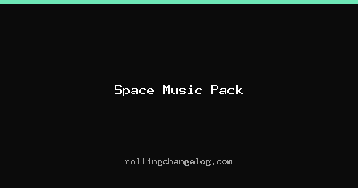 Space Music Pack cover