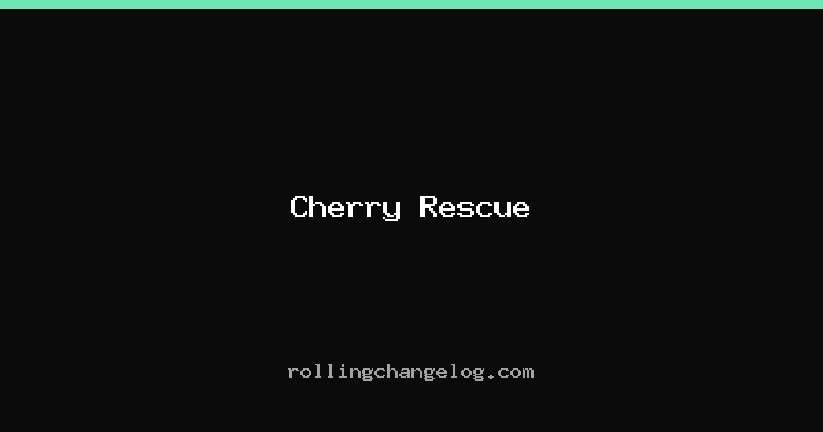 Cherry Rescue cover