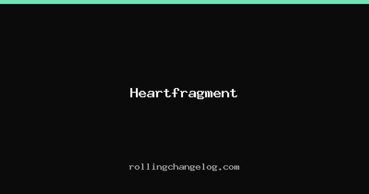 Heartfragment cover